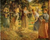 卡米耶 毕沙罗 : Harvest at Eragny